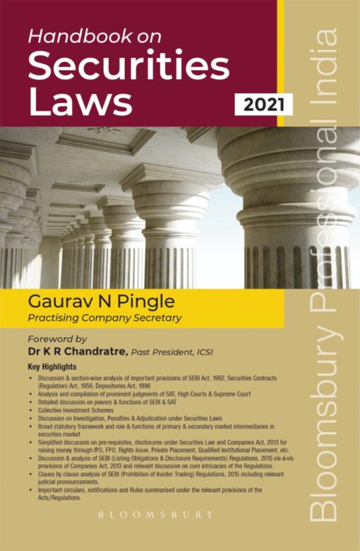 Bloomsbury's Handbook on Securities Laws by Gaurav Pingle