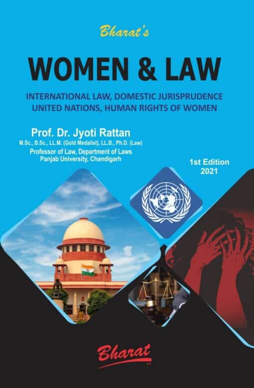 Bharat's Women & Law by Dr. Jyoti Rattan - 1st Edition 2021