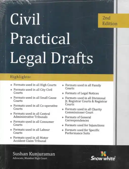 SWP's Civil Practical Legal Drafts by Sushan Kunjuraman - 2nd Edition 2025