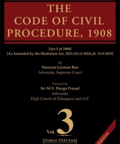 ALH's Commentary on Code of Civil Procedure,1908 by Narayan Laxman Rao