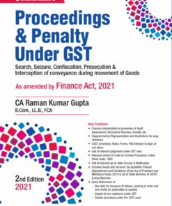 Commercial's Proceedings & Penalty Under GST By Raman Kumar Gupta - 2nd Edition 2021