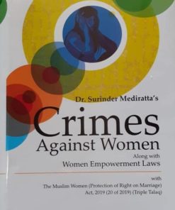 DLH's Crimes Against Women by Surinder Mediratta - 3rd Edition Reprint 2022