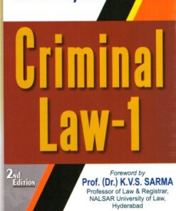 ALH's Criminal Law - 1 by Dr. S.R. Myneni