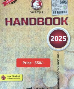 SWAMY'S HANDBOOK FOR CGS (ENGLISH) - 2025