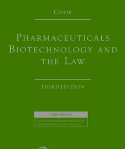 Lexis Nexis's Pharmaceuticals Biotechnology and the Law by Cook 3rd Edition 2019