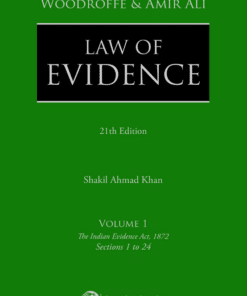 Lexis Nexis's Law of Evidence (Set of 4 Vols.) by Woodroffe and Amir Ali 21st Edition 2020