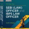 Singhal's MCQs for SEBI (Law Officer) & IBPS (Law Officer) by Sudhir Ahlawat