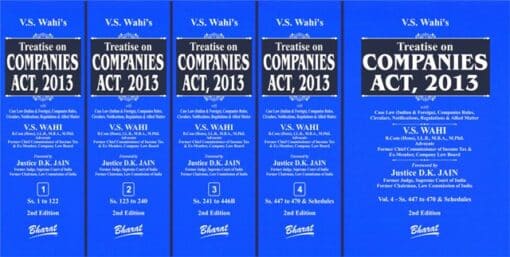 Bharat's Treatise on Companies Act, 2013 by V.S. Wahi