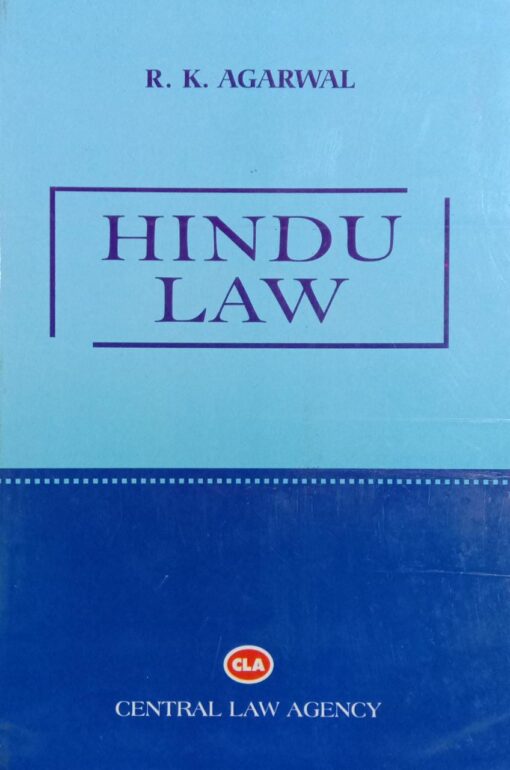 CLA's Hindu Law by R K Agarwal - 27th Edition 2022