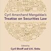 Thomson's Cyril Amarchand Mangaldas's Treatise on Securities Law by Cyril Shroff