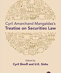 Thomson's Cyril Amarchand Mangaldas's Treatise on Securities Law by Cyril Shroff