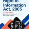 Bharat's Right to Information Act, 2005 by Dr. Jyoti Rattan - 6th Edition 2022