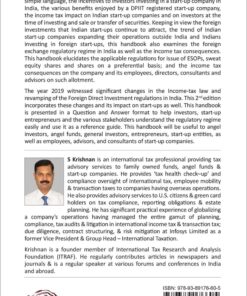 Oakbridge's Investing in Indian & Foreign Start-up Companies by S Krishnan - 2nd Edition September 2020