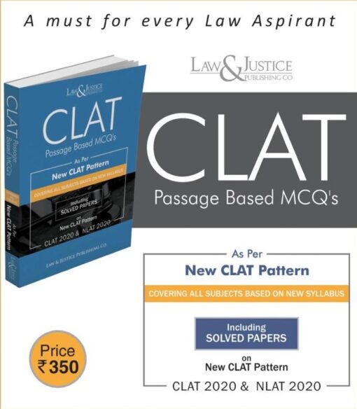 LJP's CLAT - Passage based MCQ's - 1st Edition 2020