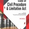 ALH's Code of Civil Procedure & Limitation Act by Dr. S.R. Myneni - 4th Edition 2021