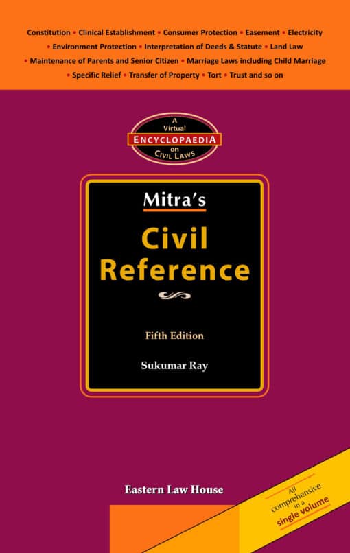 Mitra's Civil Reference by Sukumar Ray - 5th Edition 2019