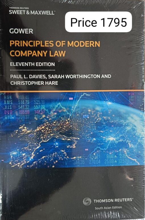 Sweet & Maxwell's Principles of Modern Company Law by Gower - 11th South Asian Edition 2023