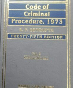 KLH's Code of Criminal Procedure, 1973 (2 Volumes) by B.B. Mitra - 25th Edition 2022