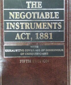 KLH's The Negotiable Instrument Act, 1881 by S.P. Sengupta - 5th Edition 2020