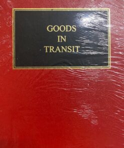 Sweet & Maxwell's Budgen: Goods in Transit - 4th South Asian Edition 2021