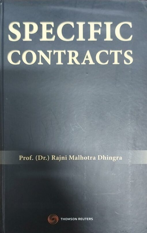 Thomson's Specific Contracts by Rajni Malhotra Dhingra - 1st Edition 2021