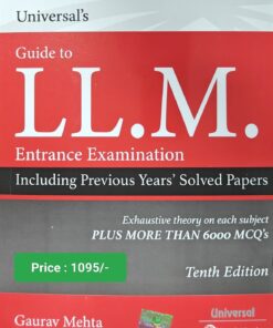 Universal’s Guide to LLM Entrance Examination by Gaurav Mehta - 10th Edition 2023