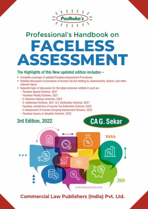 Commercial's Professional's Handbook on Faceless Assessment by G Sekar - 3rd Edition 2022