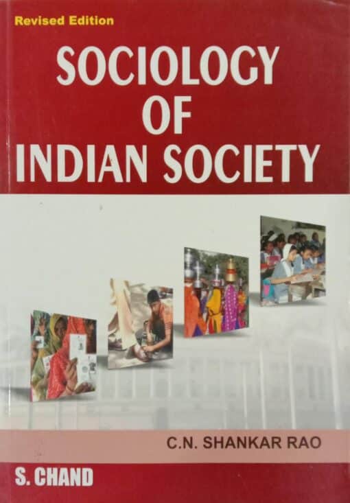 S Chand's Sociology of Indian Society by C.N. Shankar Rao