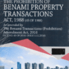 DLH’s Treatise on The Prohibition of Benami Property Transactions Act, 1988 by K Venkoba Rao – 9th Edition 2021