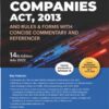 Commercial's Companies Act, 2013 and Rules & Referencer (Pkt HB) by Corporate Professionals - 14th Edition July 2022