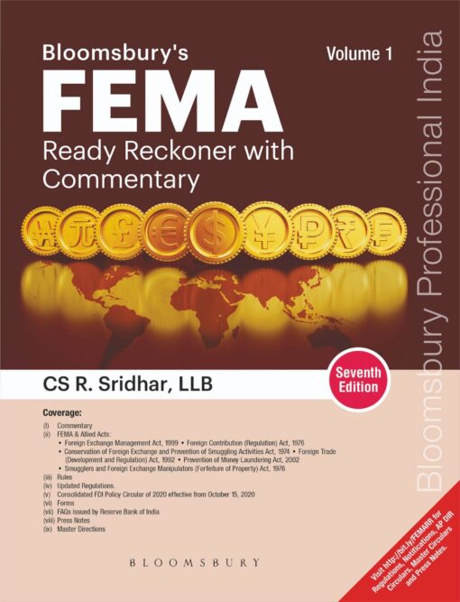 Bloomsbury’s FEMA Ready Reckoner with Commentary by CS R. Sridhar - 7th Edition 2022