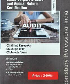 Bloomsbury’s Secretarial Audits under Corporate Laws and Annual Return Certification by CS Milind Kasodekar