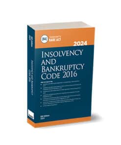 Taxmann's Insolvency and Bankruptcy Code 2016 – POCKET | Bare Act - 6th Edition 2024