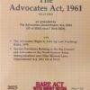 Lexis Nexis’s Advocates Act, 1961 (Bare Act) - 2025 Edition