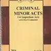 Lexis Nexis’s Criminal Minor Acts (144 Important Acts) (Pocket Size) - 2024 Edition