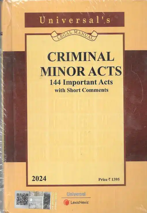 Lexis Nexis’s Criminal Minor Acts (144 Important Acts) (Pocket Size) - 2024 Edition