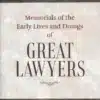 LJP's Memorials of the Early Lives and Doings of Great Lawyers by C. L. Brightwell