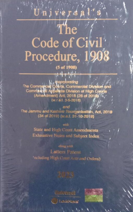 Lexis Nexis’s Code of Civil Procedure, 1908 (Hardcover) - 2023 Edition