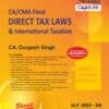 Bharat's Capsule Studies on Direct Tax Laws & International Taxation (A.Y. 2023-24) by Durgesh Singh for May 2023 Exam