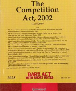 Lexis Nexis’s The Competition Act, 2002 (Bare Act) - 2023 Edition