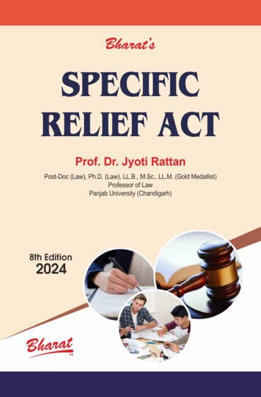 Bharat's Specific Relief Act by Dr. Jyoti Rattan - 8th Edition 2024