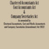 Taxmann's Guide to Chartered Accountants Act, Cost Accountants Act & Company Secretaries Act - Edition 2022