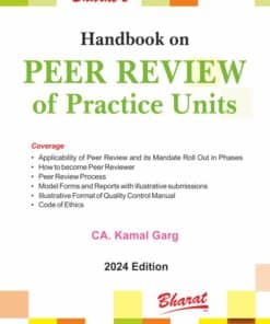 Bharat's Handbook on PEER REVIEW of Practice Units by CA. Kamal Garg