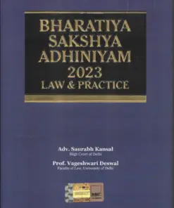 Taxmann's Bharatiya Sakshya Adhiniyam 2023 | Law & Practice by Saurabh Kansal