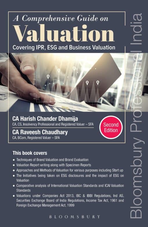 Bloomsbury's A Comprehensive Guide on Valuation by Raveesh Chaudhary & Harish Chander Dhamija