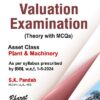 Bharat's Guide to Valuation Examinations [Theory with MCQs] Asset Class Plant & Machinery by S.K. Pandab