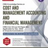 Commercial's Cost And Management Accounting And Financial Management by CMA G.C. Rao for Dec 2022 Exam