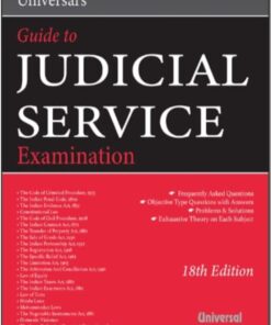 Lexis Nexis's Guide to Judicial Service Examination by Universal - 18th Edition 2023