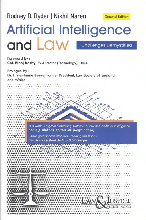 LJP's Artificial Intelligence and Law (Challenges Demystified) by Rodney D. Ryder