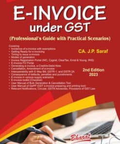 Bharat's E-INVOICE under GST by CA. J.P. Saraf